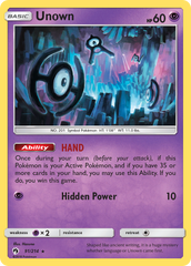 Unown - 091/214 - Lost Thunder