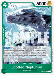 Spotted Neptunian - OP11-036 - Uncommon - A Fist Of Divine Speed