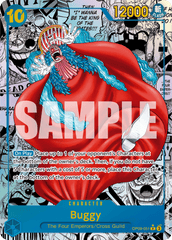 Buggy - OP09-051 - Rare (Manga Alt Art) - Emperors In The New World