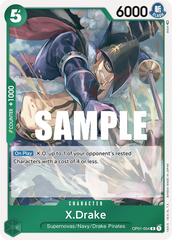X.Drake - OP01-054 - Rare - Romance Dawn
