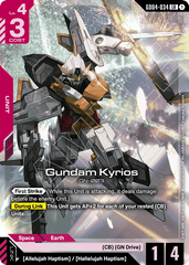 Gundam Kyrios - GD04-034 - Legend Rare - Phantom Aria