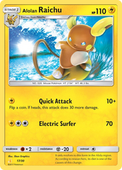 Alolan Raichu - 17/30 - SM Trainer Kit Alolan Raichu