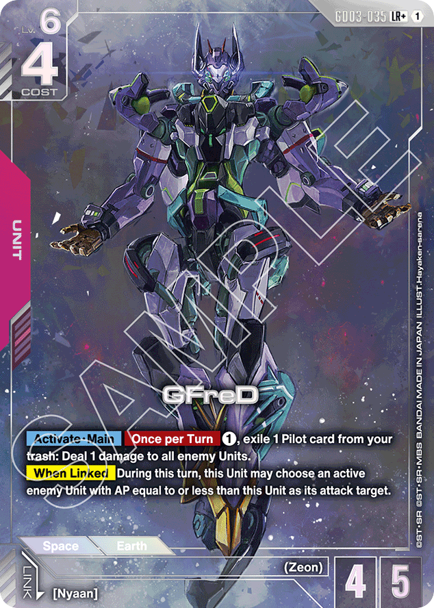 GFreD - GD03-035 - Legend Rare (Alternate Art) - Steel Requiem