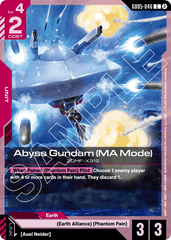 Abyss Gundam (MA Mode) - GD05-046 - Common - Freedom Ascension