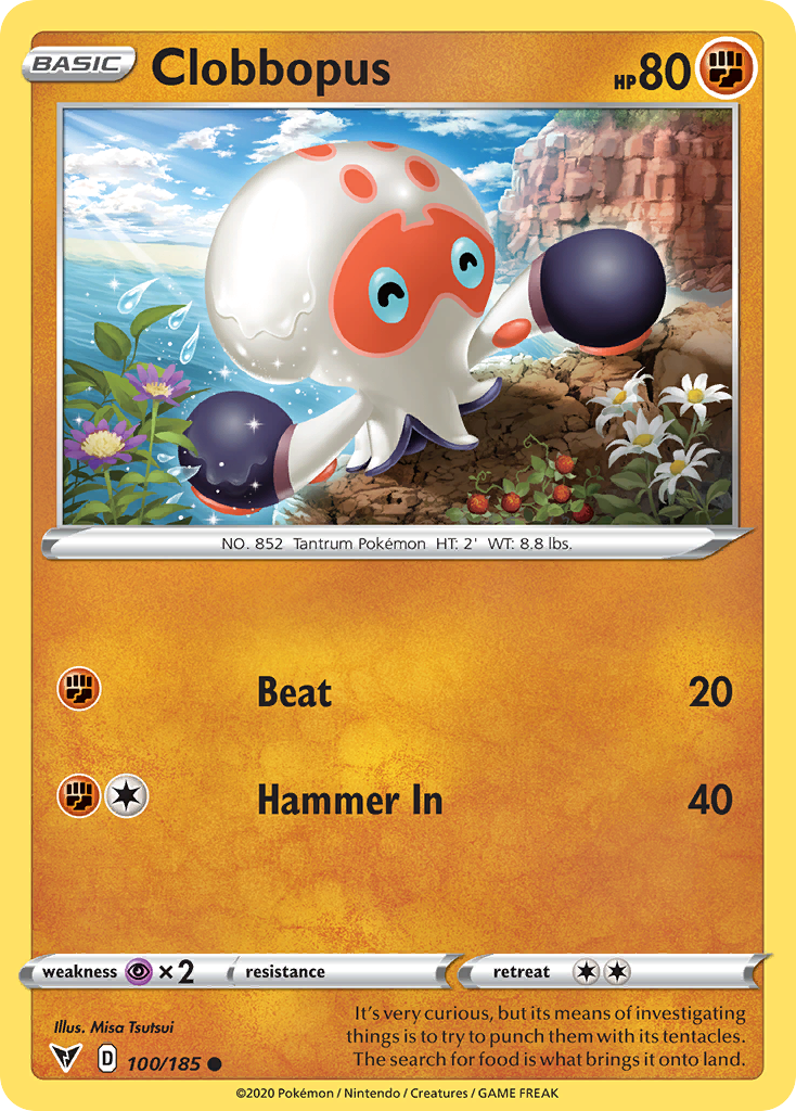 Clobbopus - 100/185 - Vivid Voltage