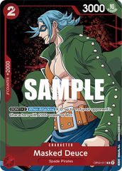 Masked Deuce - OP02-017 - Rare (Alternate Art) - Paramount War
