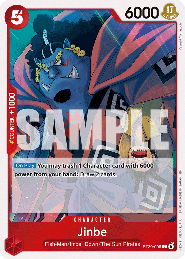 Jinbe - ST30-006 - Common - Luffy & Ace