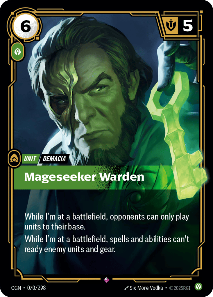 Mageseeker Warden - 070/298 - Rare - Origins