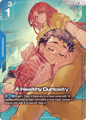 A Healthy Curiosity - GD03-101 - Rare (Alternate Art) - Steel Requiem
