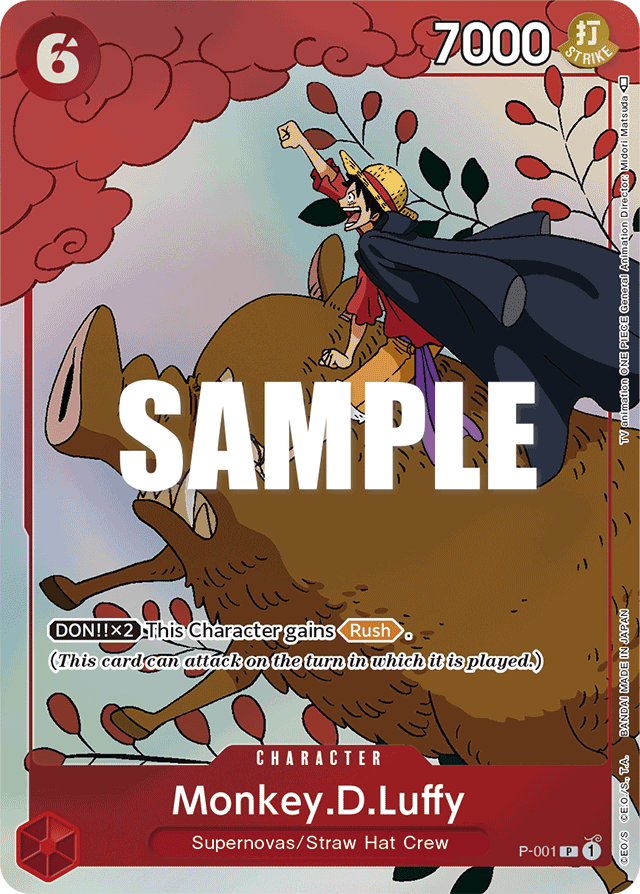 Monkey.D.Luffy - P-001 - Promo (Gift Collection2023) - Promos