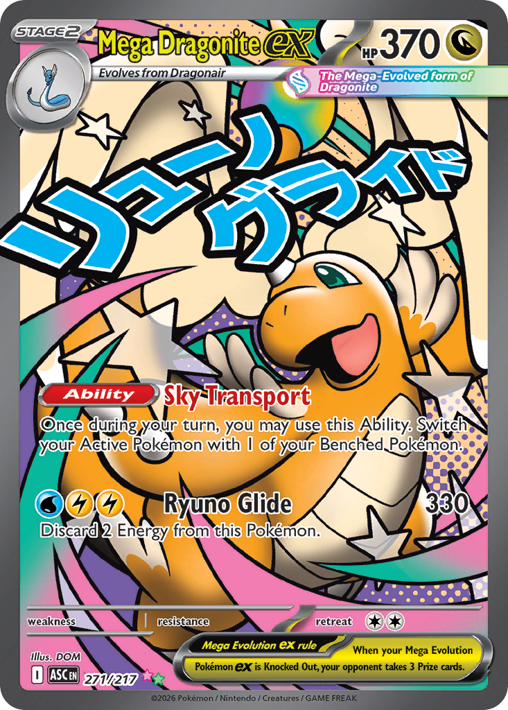 Mega Dragonite ex - 271/217 - Ascended Heroes