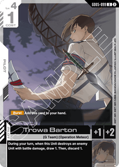 Trowa Barton - GD05-099 - Uncommon - Freedom Ascension