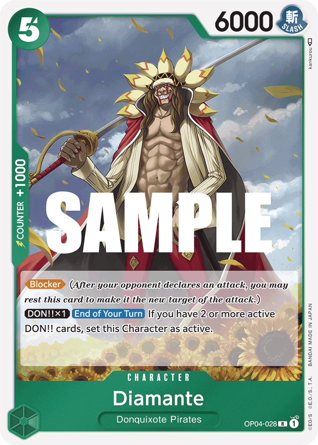 Diamante - OP04-028 - Rare - Kingdoms of Intrigue