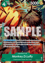 Monkey.D.Luffy - PRB02-005 - Super Rare (Alternate Art) - The Best Vol.2