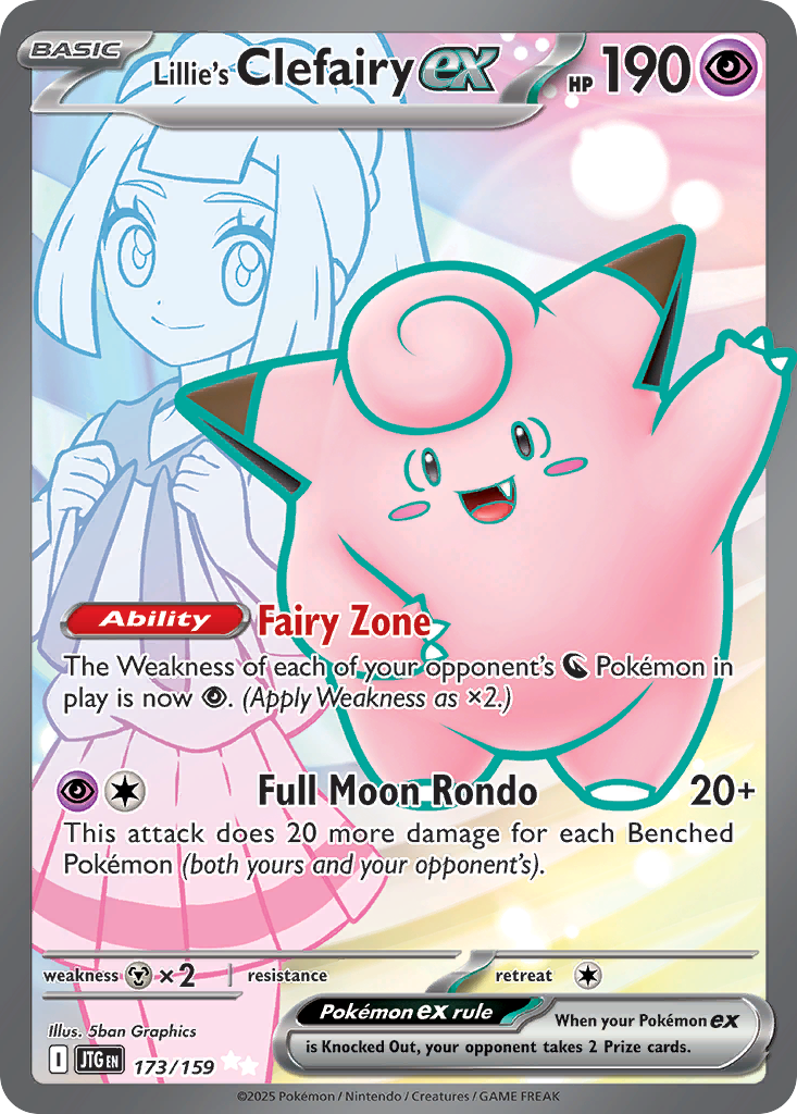 Lillie's Clefairy ex - 173/159 - Journey Together