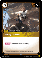 Petty Officer - 215/298 - Common - Origins