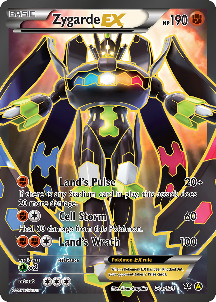 Zygarde-EX - 54a/124 - Fates Collide