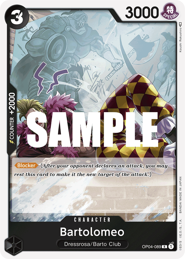 Bartolomeo - OP04-089 - Rare - Kingdoms of Intrigue