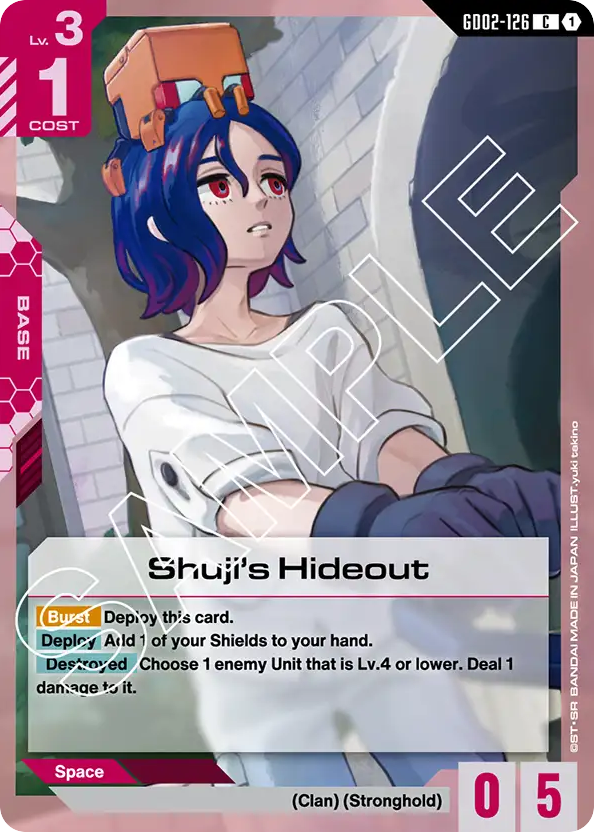 Shuji's Hideout - GD02-126 - Common - Dual Impact