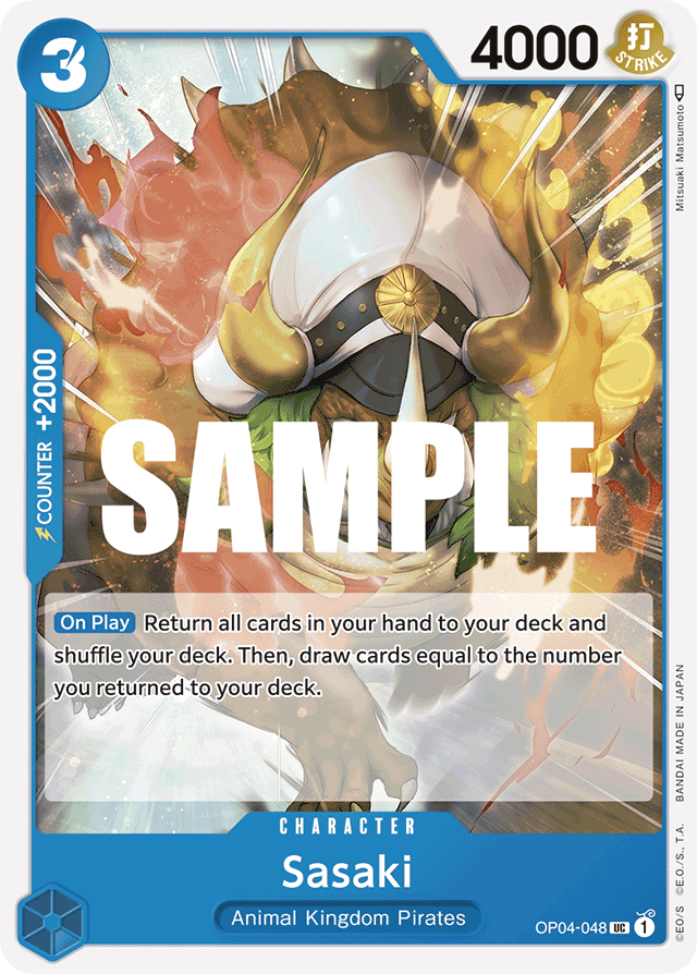 Sasaki - OP04-048 - Uncommon - Kingdoms of Intrigue