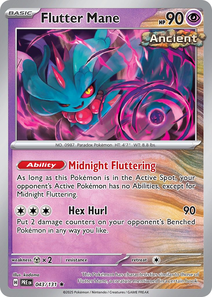 Flutter Mane - 043/131 - Prismatic Evolutions