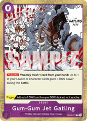 Gum-Gum Jet Gatling - OP03-072 - Rare (Reprint) - Pillars of Strength