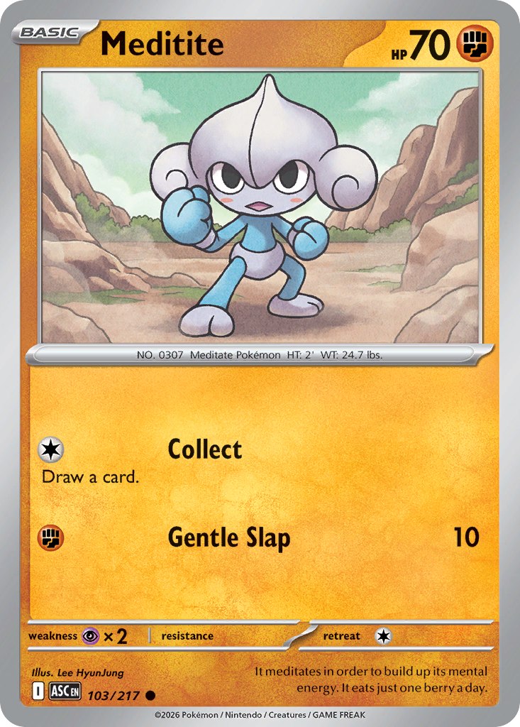 Meditite - 103/217 - Ascended Heroes