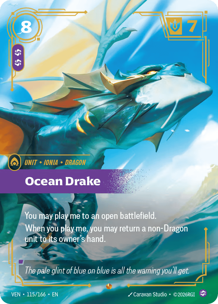 Ocean Drake - 115/166 - Epic - Vendetta
