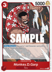 Monkey.D.Garp - OP03-014 - Uncommon - Pillars of Strength