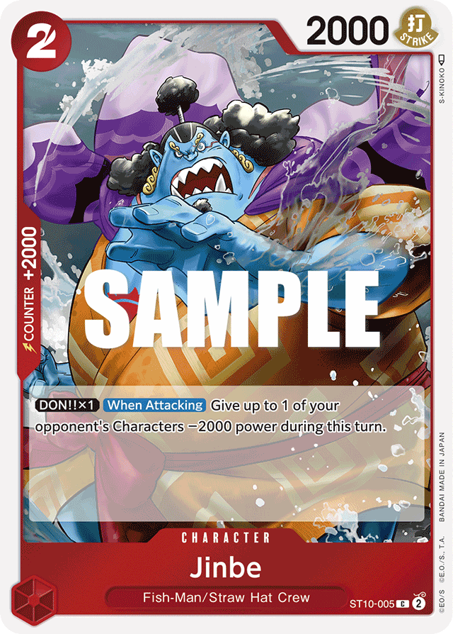 Jinbe - ST10-005 - Common - Ultra Deck: The Three Captains