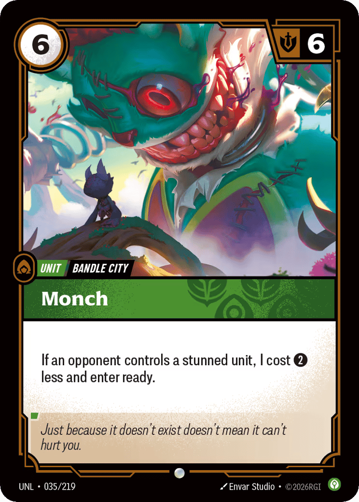 Monch - 035/219 - Common - Unleashed
