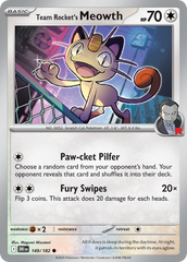 Team Rocket's Meowth - 149/182 - Destined Rivals