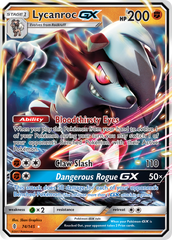 Lycanroc-GX - 074/145 - Guardians Rising