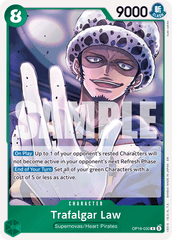 Trafalgar Law - OP16-030 - Rare - The Time Of Battle