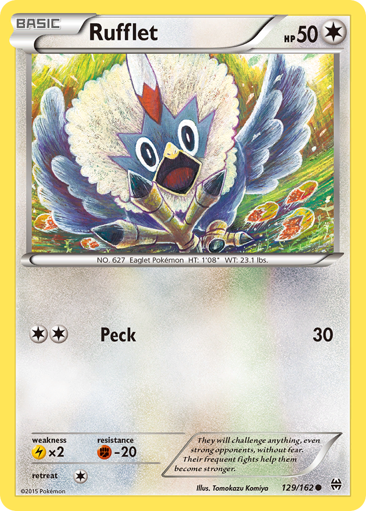 Rufflet - 129/162 - BREAKthrough