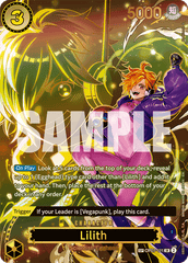 Lilith - OP07-111 - Super Rare (Special Alternate Art) - 500 Years In The Future