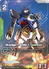 Gundam AGE-1 Normal - GD02-021 - Legend Rare (Alternate Art) - Dual Impact