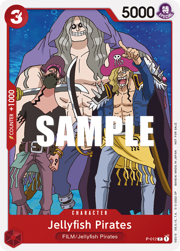 Jellyfish Pirates - P-012 - Promo - Promos