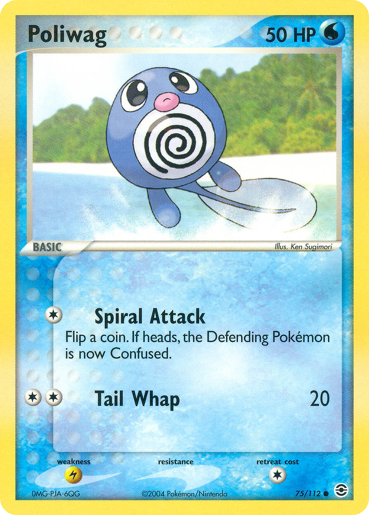 Poliwag - 075/112 - FireRed & LeafGreen