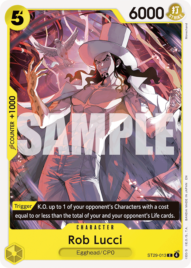 Rob Lucci - ST29-013 - Common - Egghead