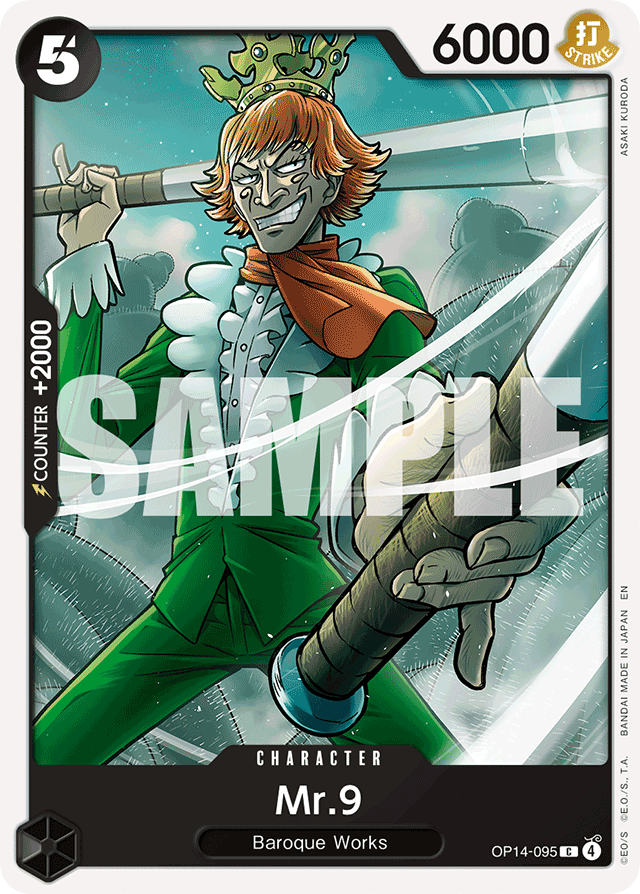 Mr.9 - OP14-095 - Common - The Azure Sea's Seven