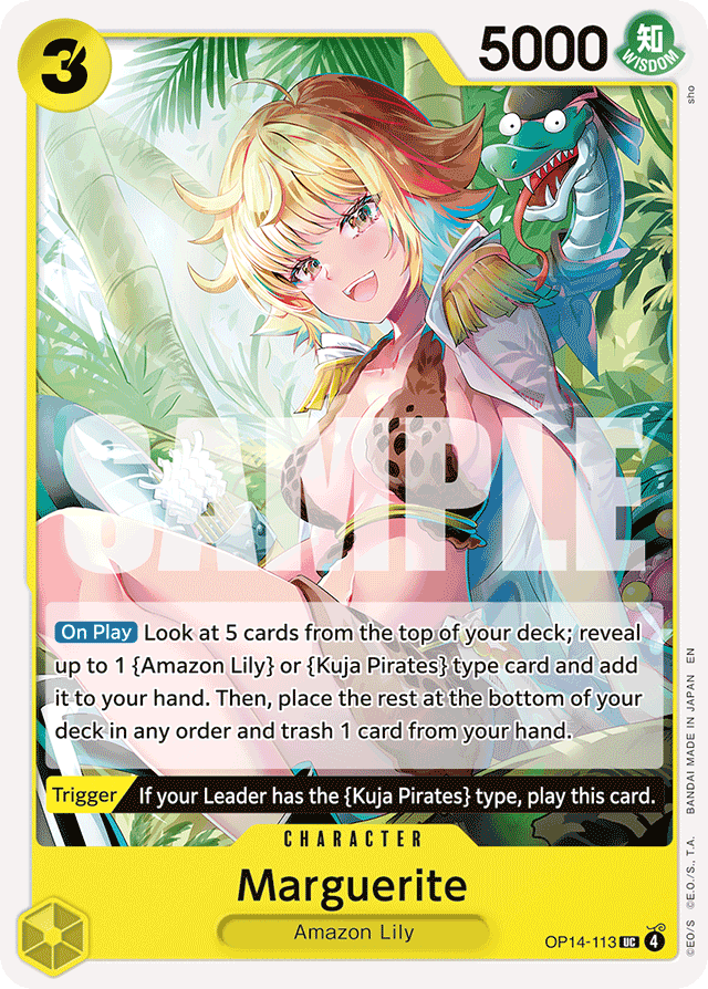 Marguerite - OP14-113 - Uncommon - The Azure Sea's Seven