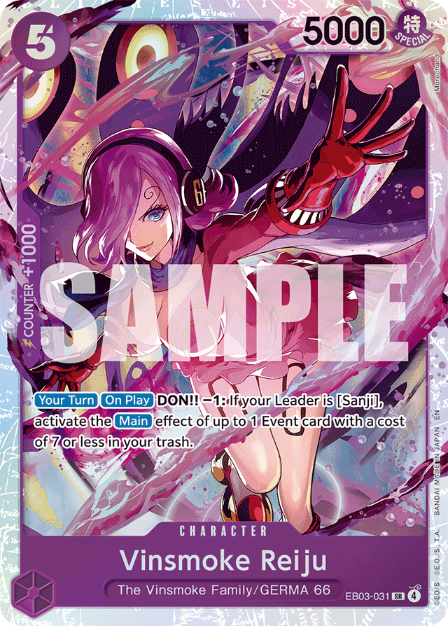 Vinsmoke Reiju - EB03-031 - Super Rare - Heroines Edition