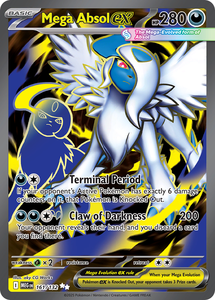 Mega Absol ex - 161/132 - Mega Evolution