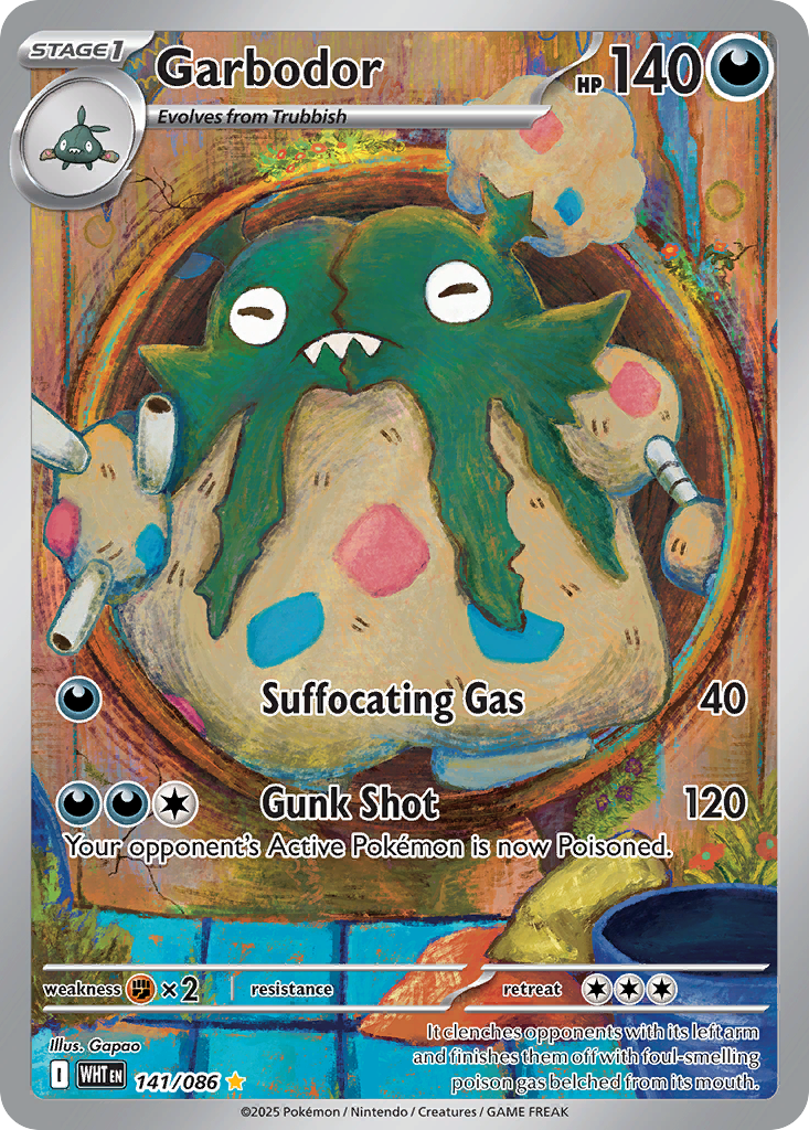 Garbodor - 141/86 - White Flare