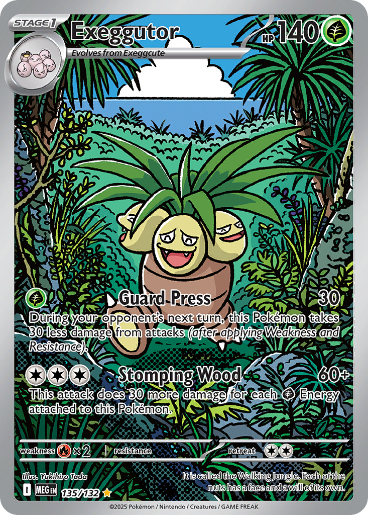 Exeggutor - 135/132 - Mega Evolution