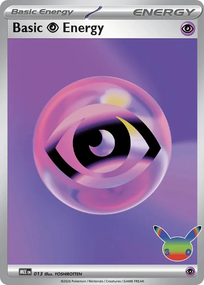 Basic Psychic Energy - 013 - Mega Evolution Energies