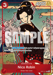 Nico Robin - OP01-017 - Rare (First Anniversary Alt Art) - Romance Dawn