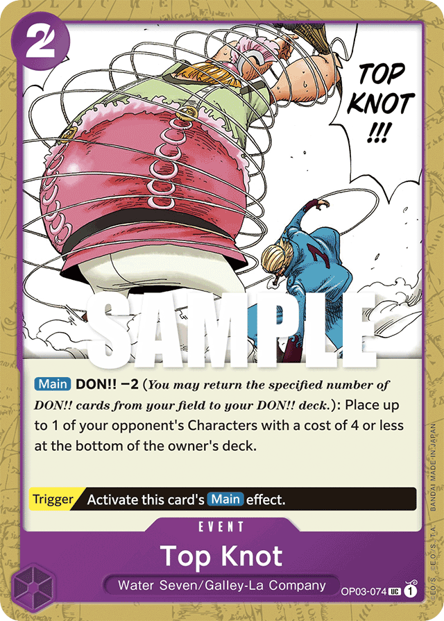 Top Knot - OP03-074 - Uncommon - Pillars of Strength