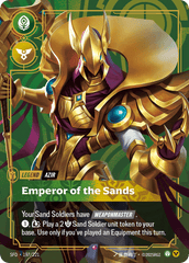 Emperor Of The Sands - 197/221 - Rare - Spiritforged